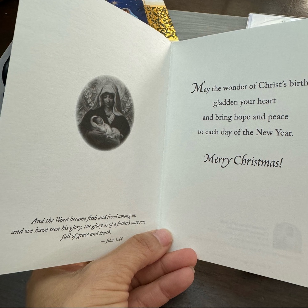 Set of 8 National Shrine of St. Jude Christmas Greeting Cards & 2 Assorted - Picture 11 of 16